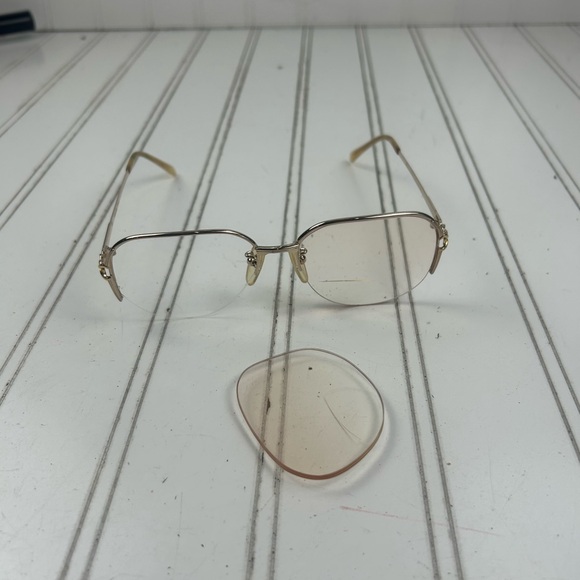 Celine Unisex Eyeglasses Metal Optical Frames Prescription Ready See Photos main image 5